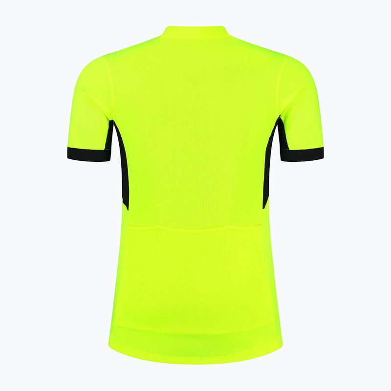 Pánský cyklistický dres    Rogelli Perugia 2.0 fluor/black 4