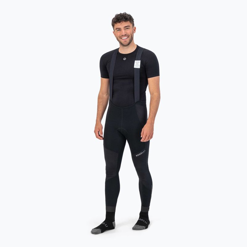 Pánské cyklistické kalhoty Rogelli Artico Bib Tight black 2