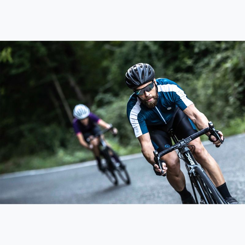 Pánský cyklistický dres    Rogelli Explore blue/white 9