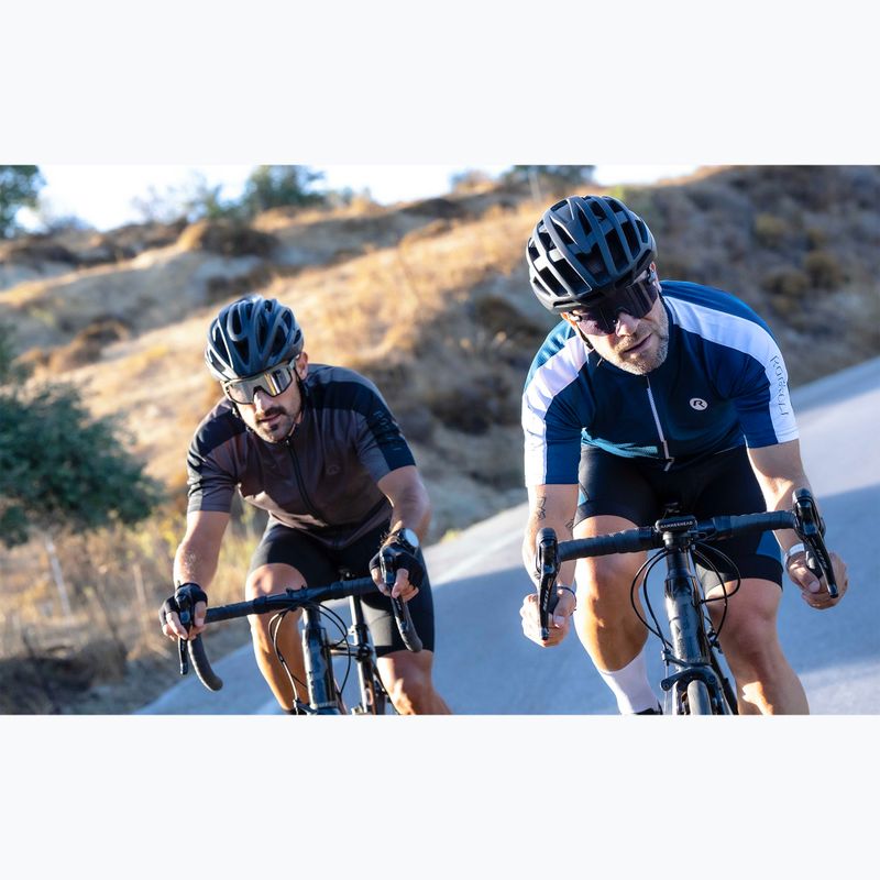 Pánský cyklistický dres    Rogelli Explore blue/white 10