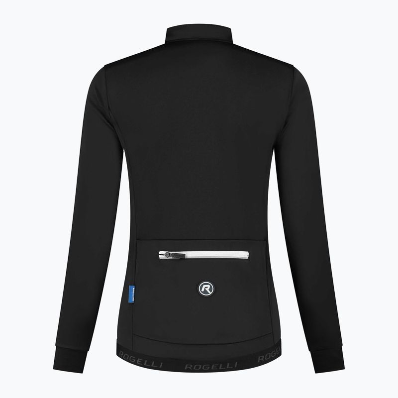 Dámská cyklistická bunda Rogelli Pesara Winter W black/white 6