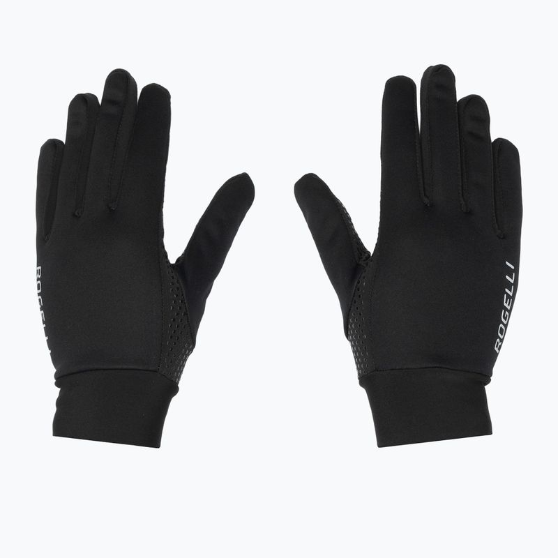 Dámské cyklistické rukavice Rogelli Laval Mid Season LW Windproof black 2