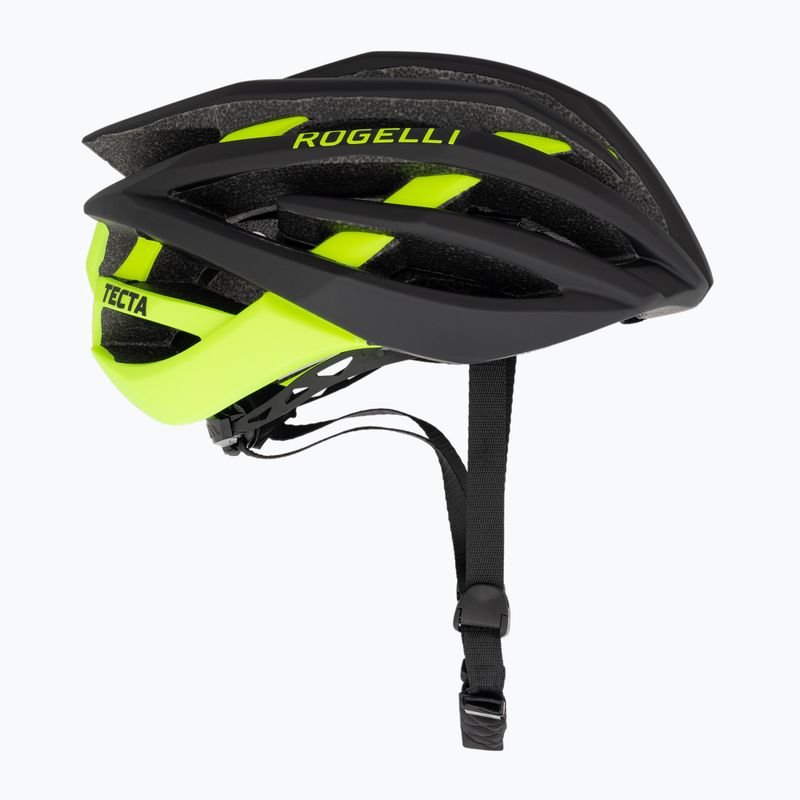 Cyklistická helma Rogelli Tecta black/fluor 4