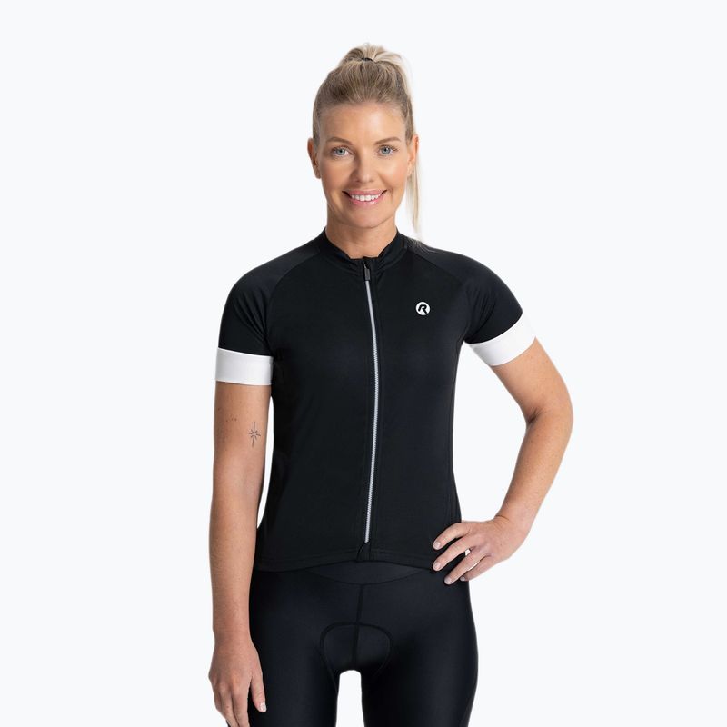 Dámský cyklistický dres Rogelli Modesta black /white