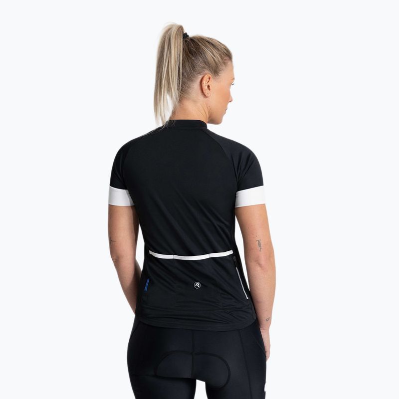 Dámský cyklistický dres Rogelli Modesta black /white 3