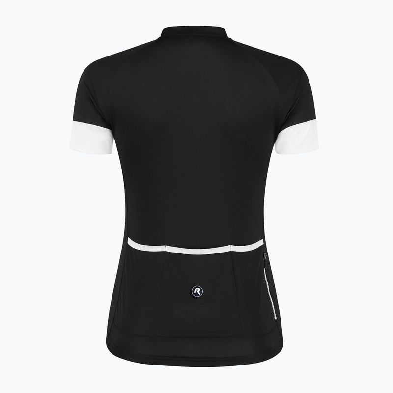 Dámský cyklistický dres Rogelli Modesta black /white 5