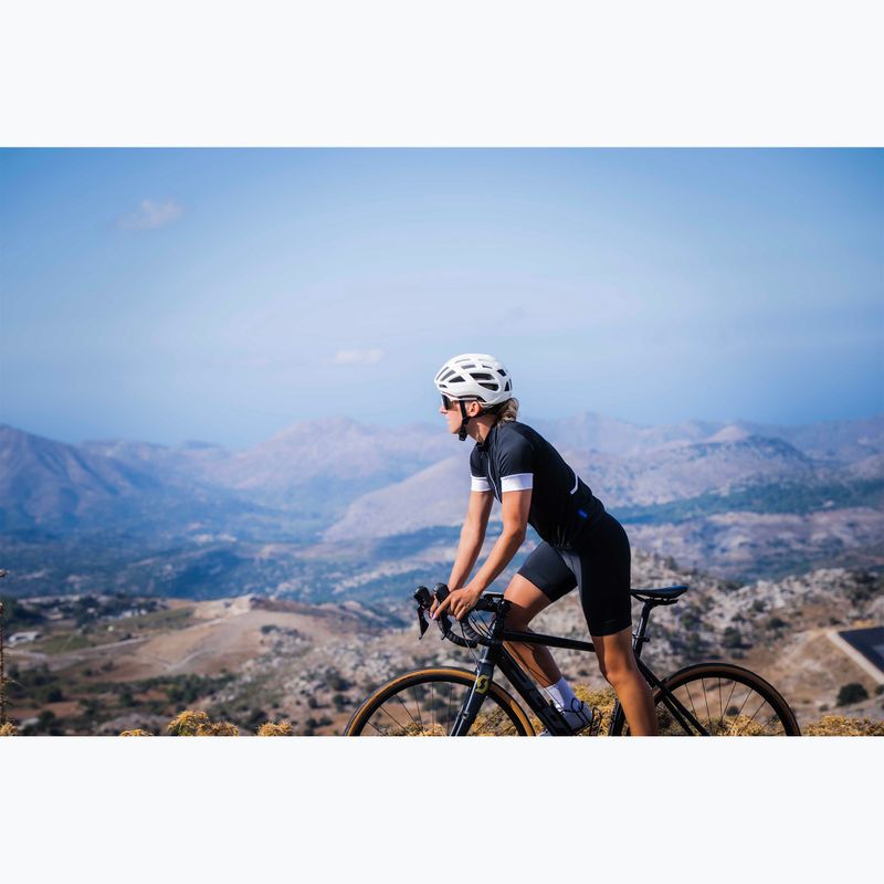 Dámský cyklistický dres Rogelli Modesta black /white 8