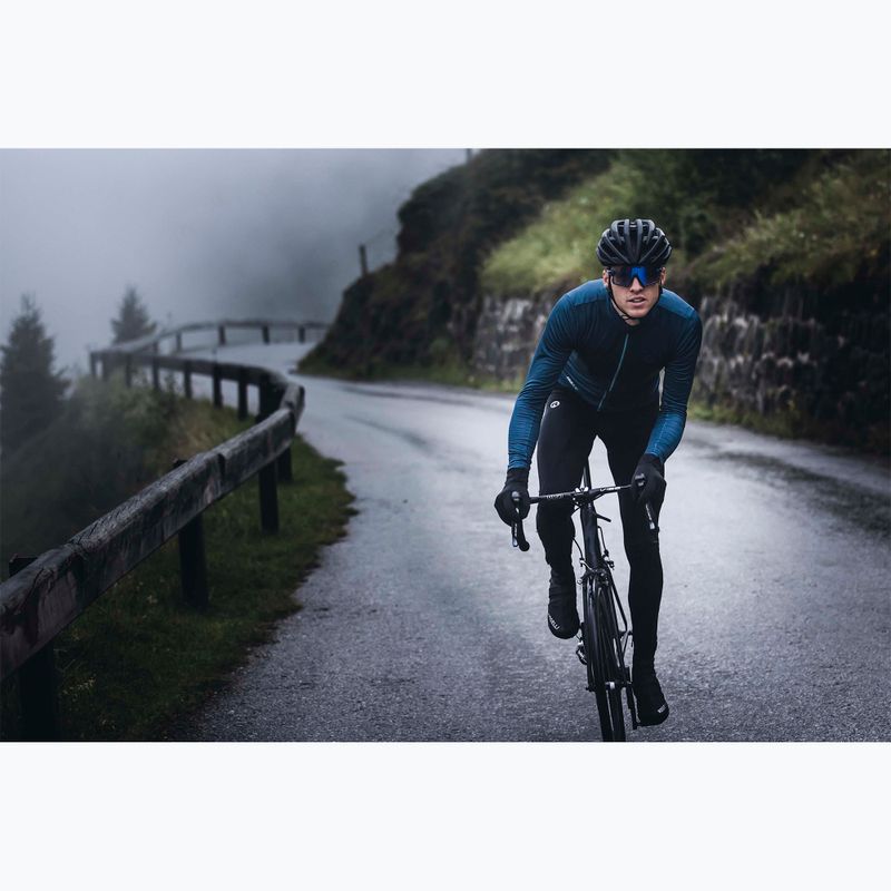 Pánské cyklistické tričko longsleeve  Rogelli Essential blue 6