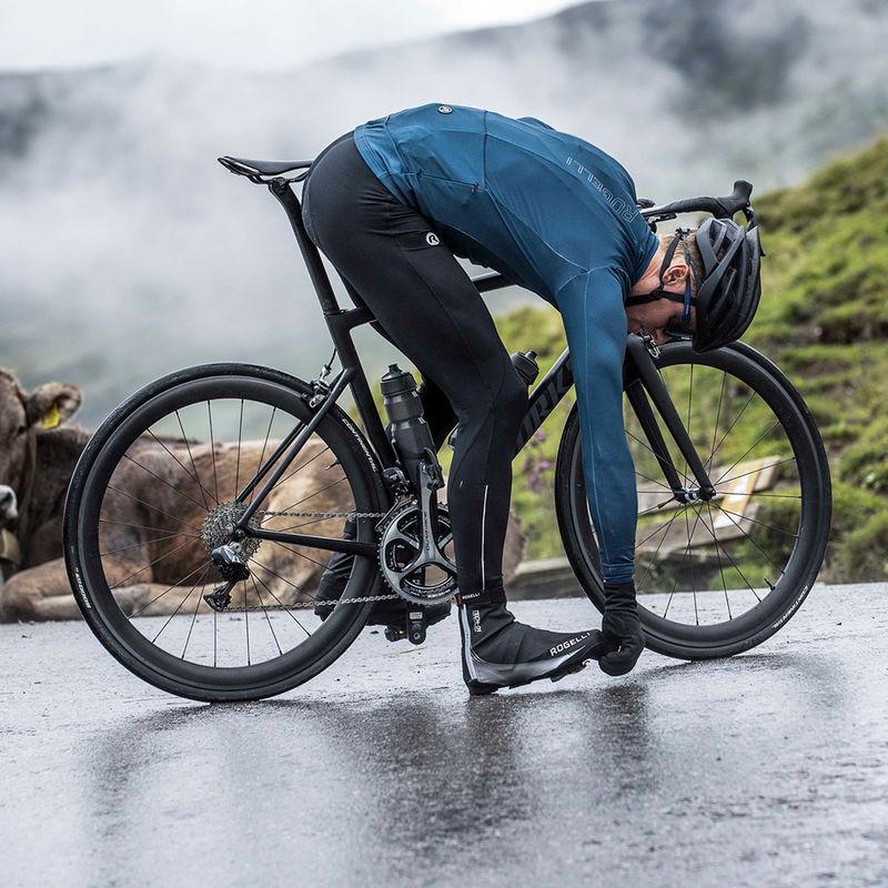 Návleky na cyklistické boty Rogelli Fiandrex black 4