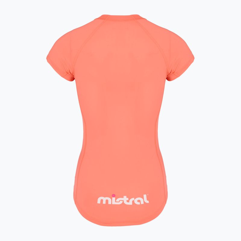 Dámské plavecké   tričko Mistral Miami Lycra peach 5