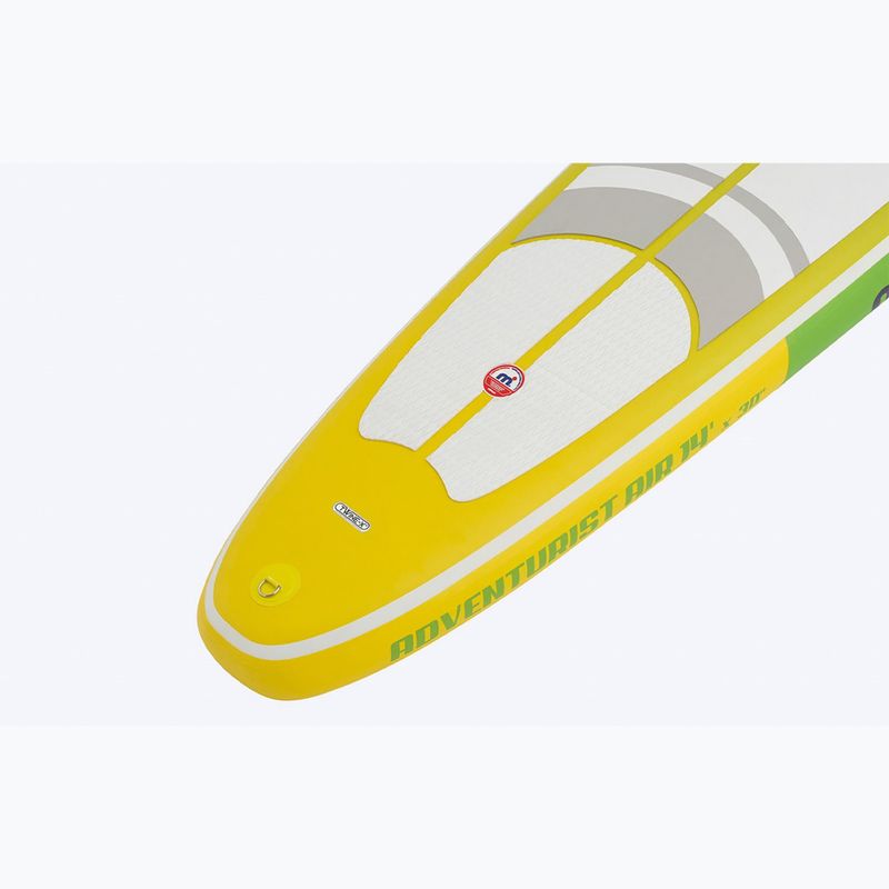 SUP prkno Mistral Adventurist Air 14'0" green/white/yellow 6