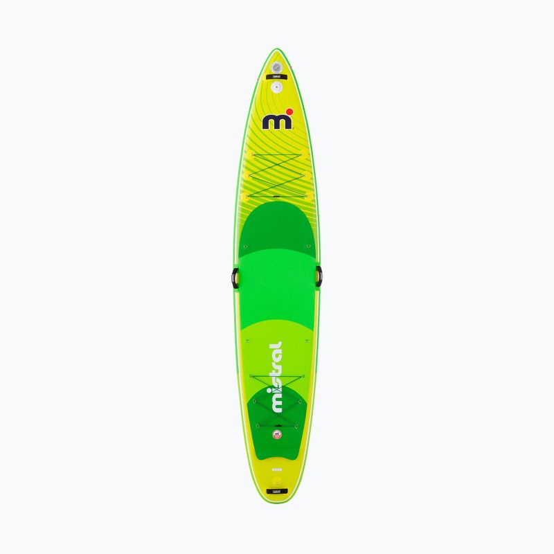 Prkno SUP Mistral Adventurist Air 12ʼ6" x 30 (V2) green/yellow 2