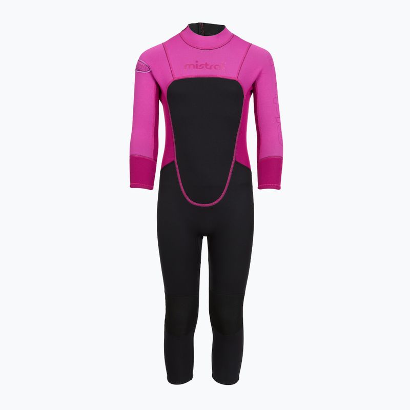 Dětský plavecký neopren Mistral Breeze 76 2,5/2mm Kids Suit black/pink 2