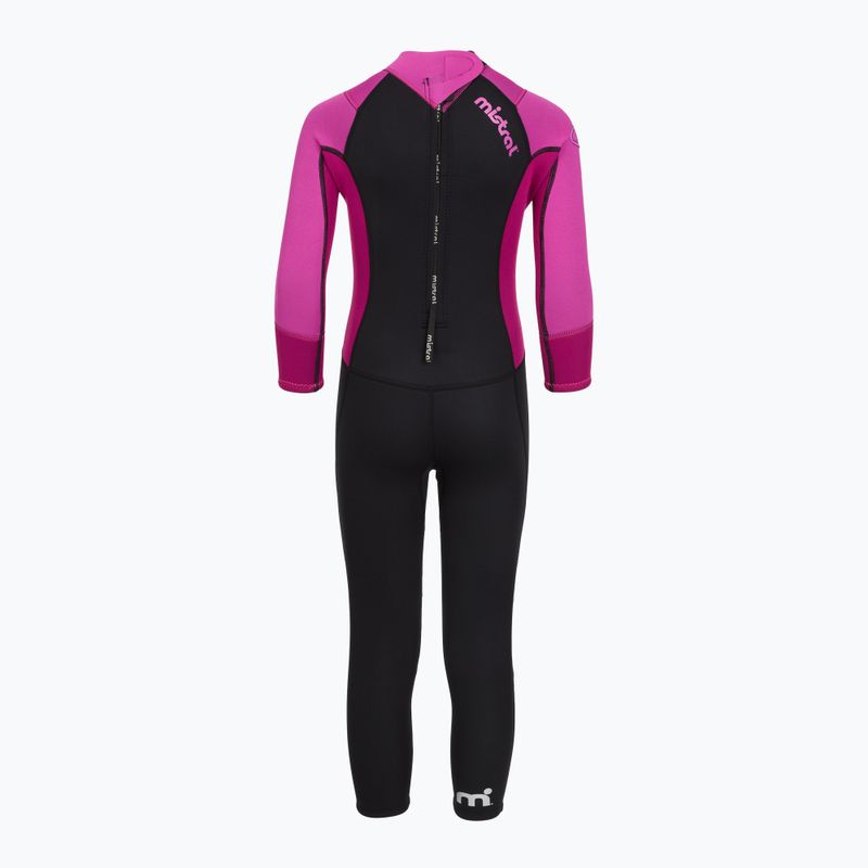 Dětský plavecký neopren Mistral Breeze 76 2,5/2mm Kids Suit black/pink 3