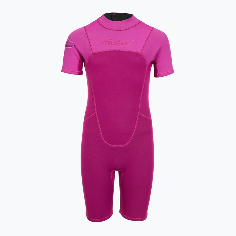 Dětský plavecký neopren Mistral Breeze 76 2,5/2mm Kids Shorty pink 2