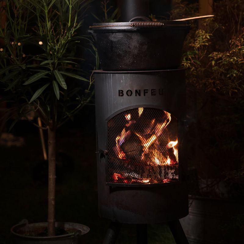 Zahradní krb BonFeu BonGiano SP black 10