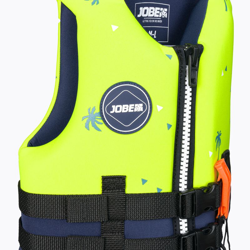JOBE Dětská záchranná neoprenová vesta žlutá 244920001 3