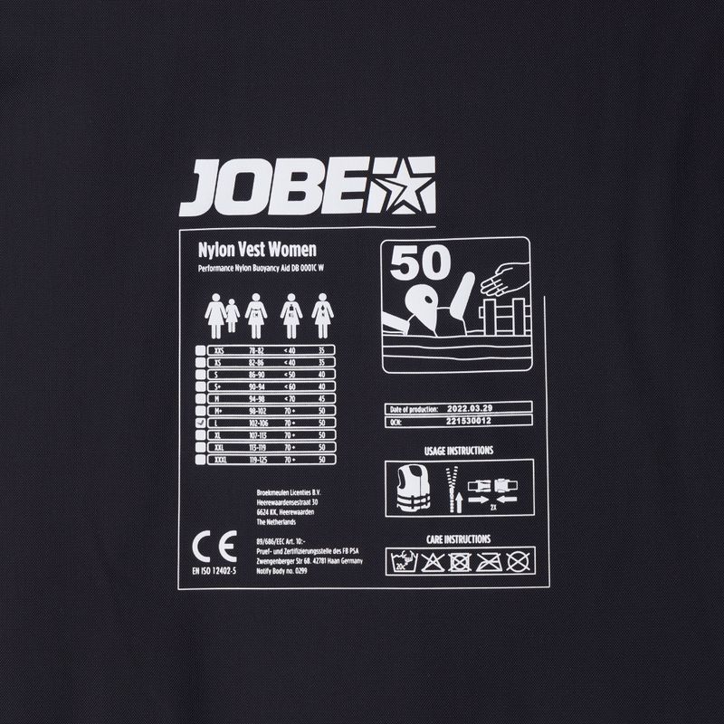 JOBE Nylonová záchranná vesta šedozelená 244821001 5