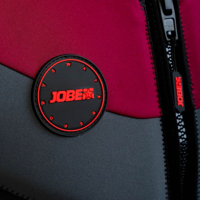 Pánská vesta JOBE Neoprene black & bordó 244922002 5