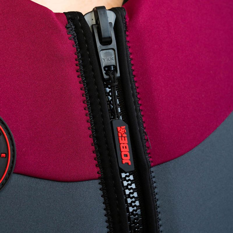 Pánská vesta JOBE Neoprene black & bordó 244922002 6
