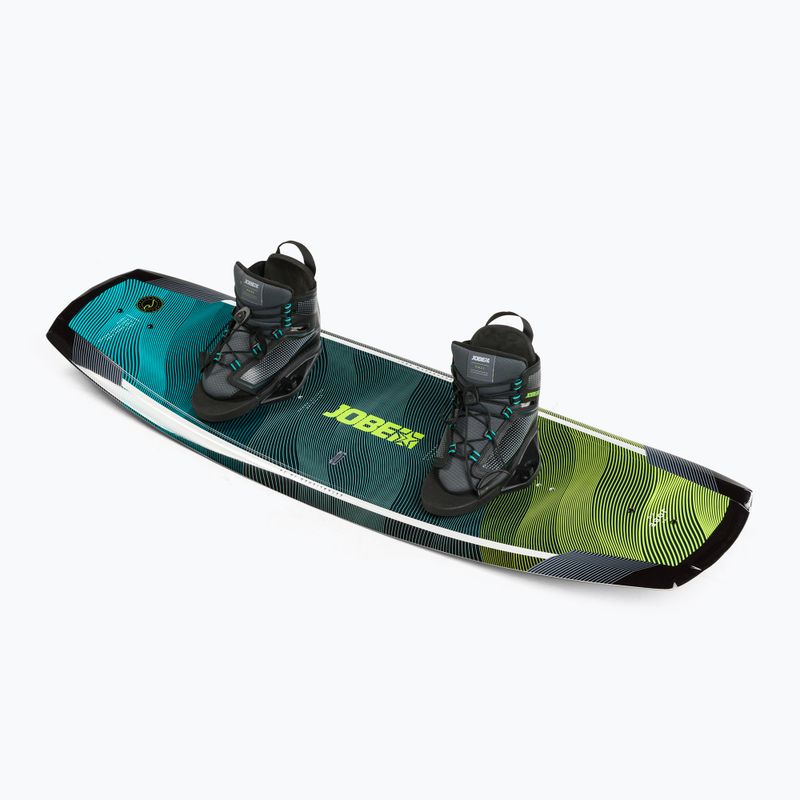 JOBE Wakeboard Vanity Wakeboard 136 & Vázání Maze Set Green/Blue 278822002