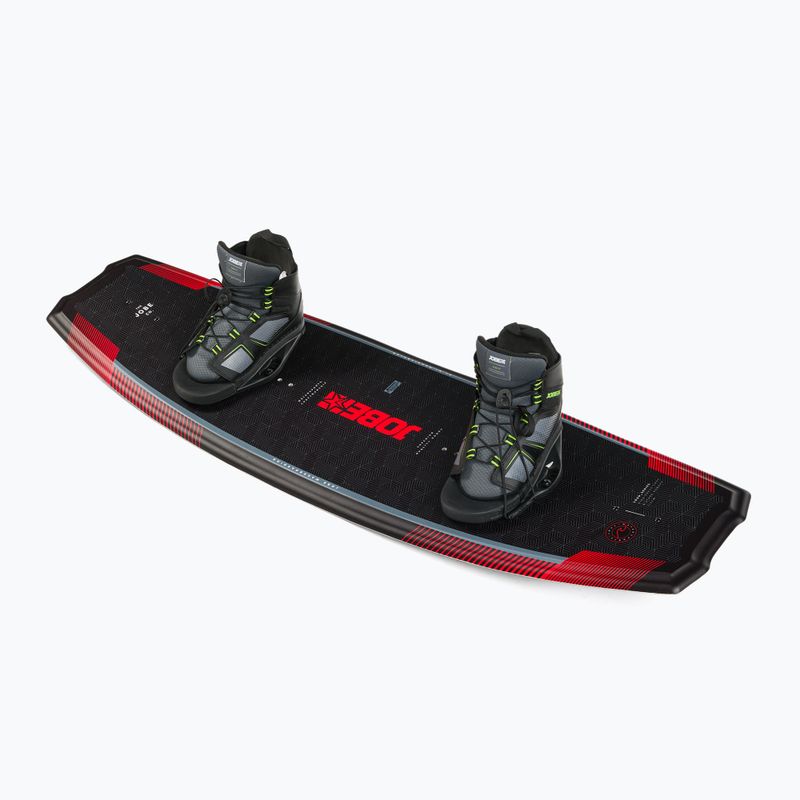 JOBE Wakeboard Logo Wakeboard 138 & Vázání Unit Set černá/červená 278822008