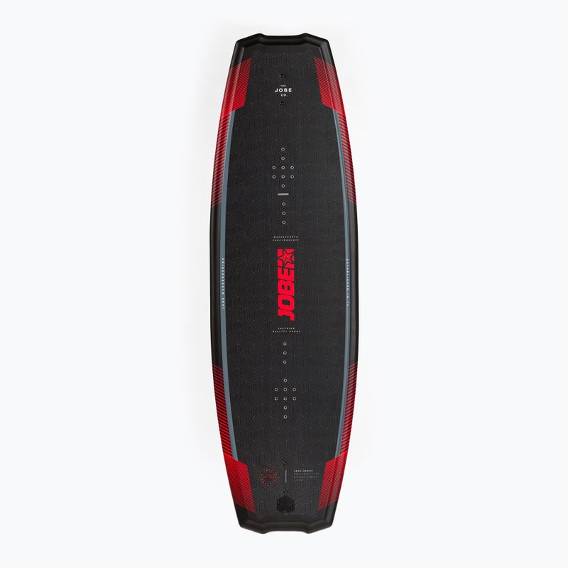 JOBE Wakeboard Logo Wakeboard 138 & Vázání Unit Set černá/červená 278822008 2
