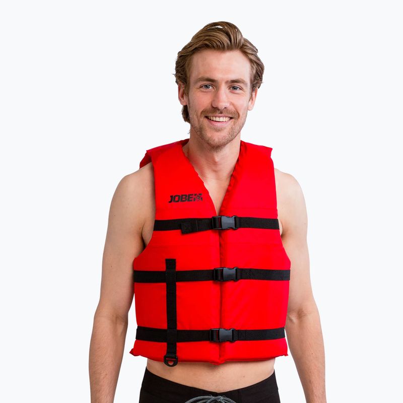 Záchranná vesta JOBE Universal Life Vest červená 244823011