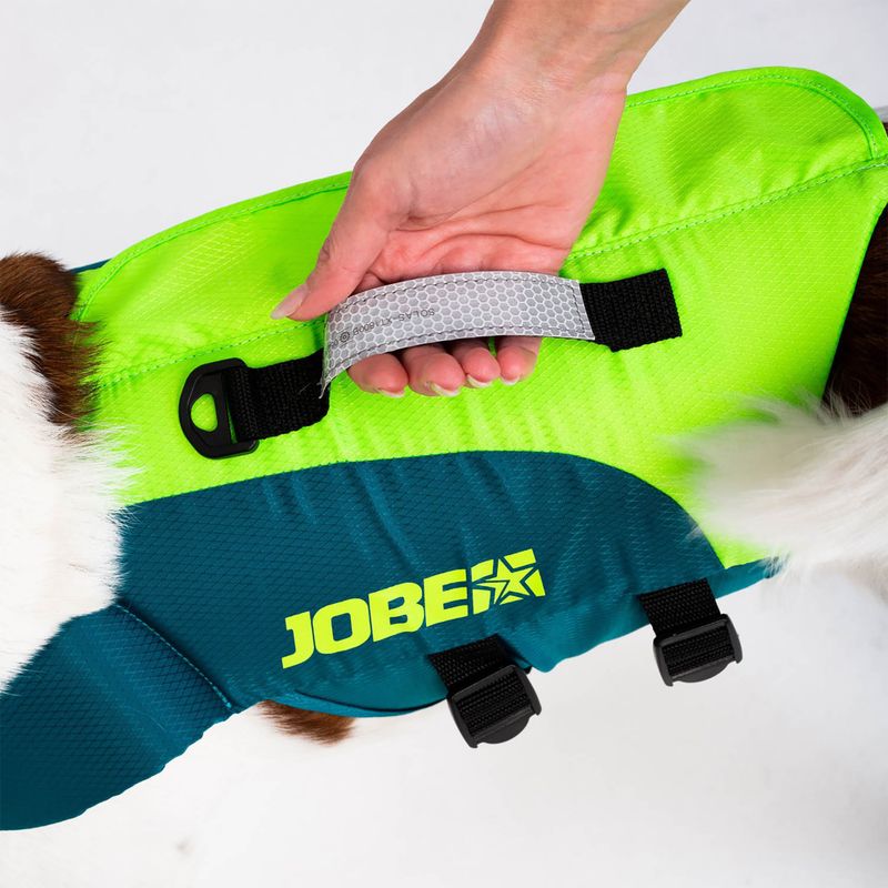 Záchranná vesta pro psa JOBE Pet Vest lime/teal 4