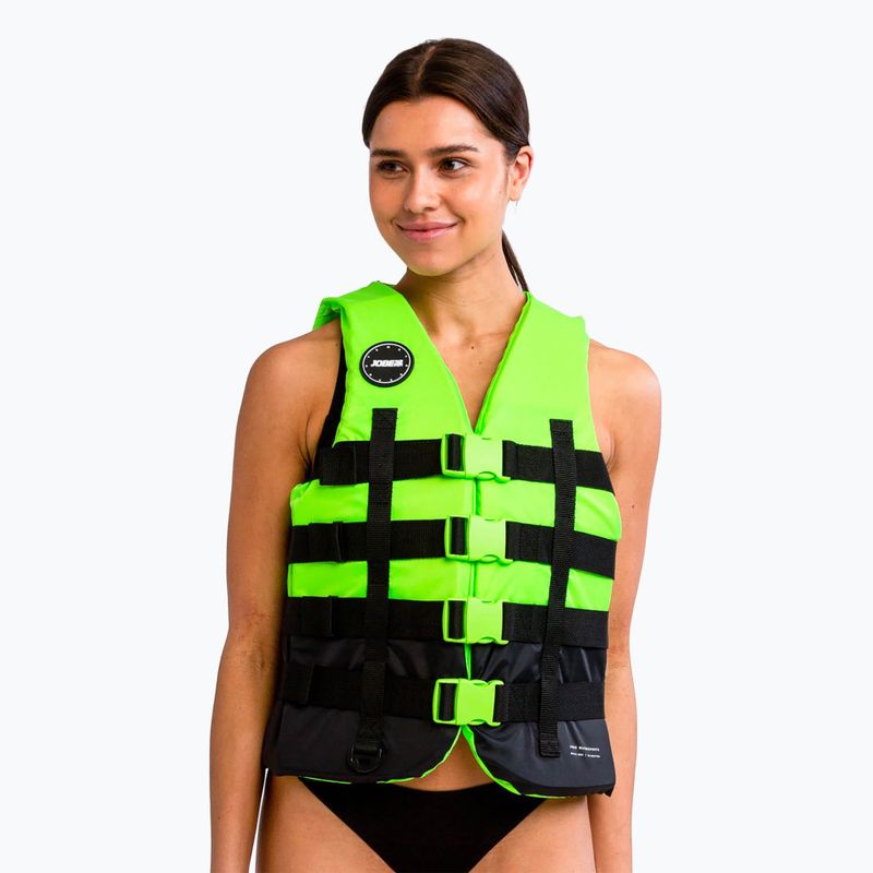 Záchranná vesta JOBE 4 Buckle lime