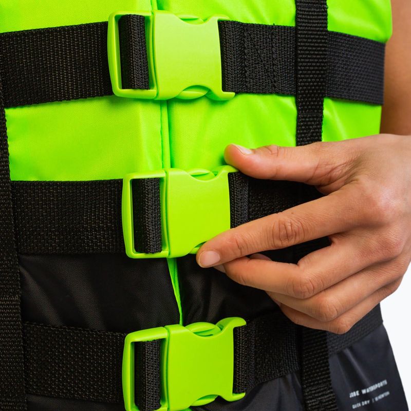 Záchranná vesta JOBE 4 Buckle lime 5