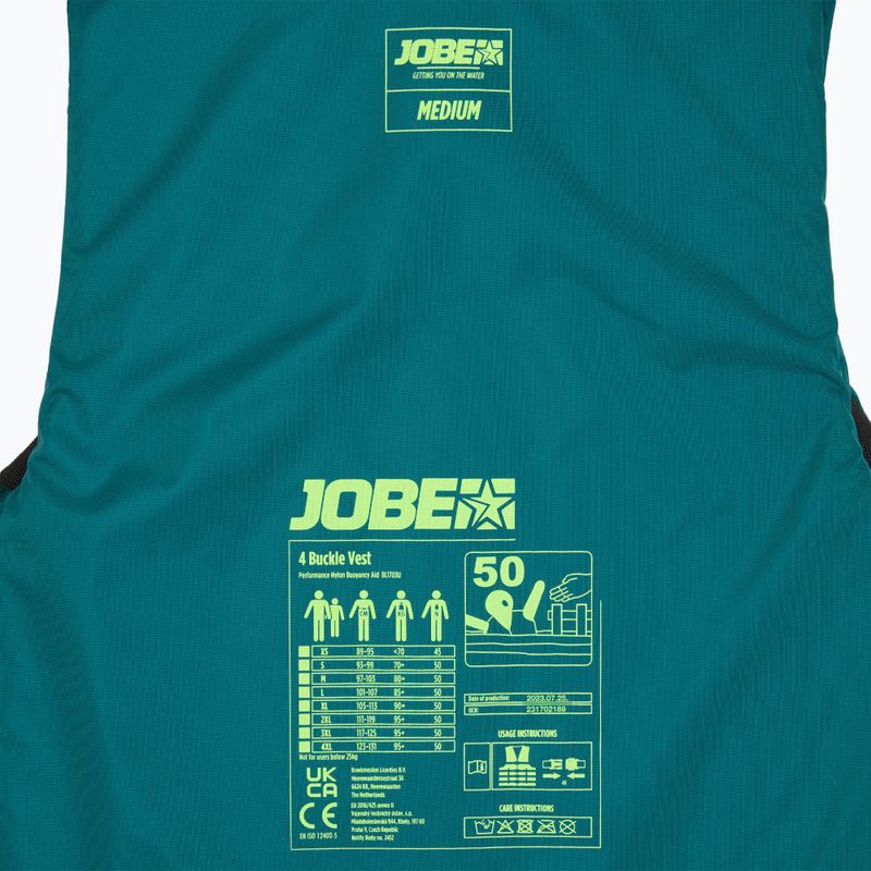 Záchranná vesta JOBE 4 Buckle teal 5
