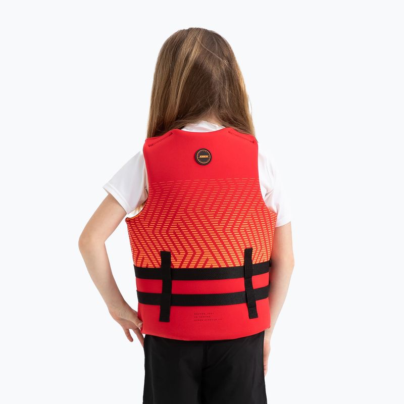 Dětská bezpečnostní vesta JOBE Neoprene Vest Jr red 2