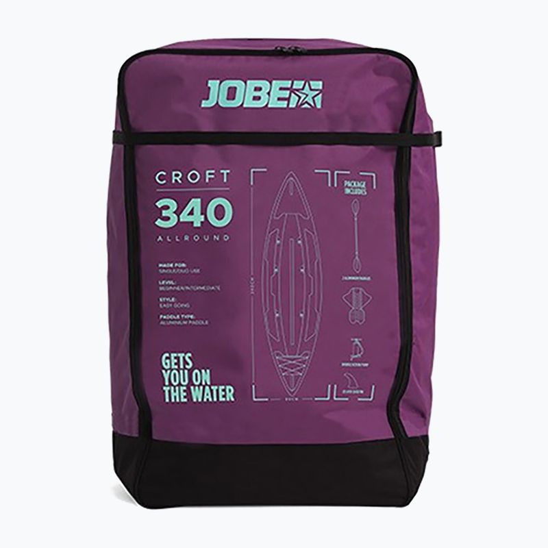 Nafukovací kajak pro 2 osoby JOBE Croft 340 cm sunset purple 11