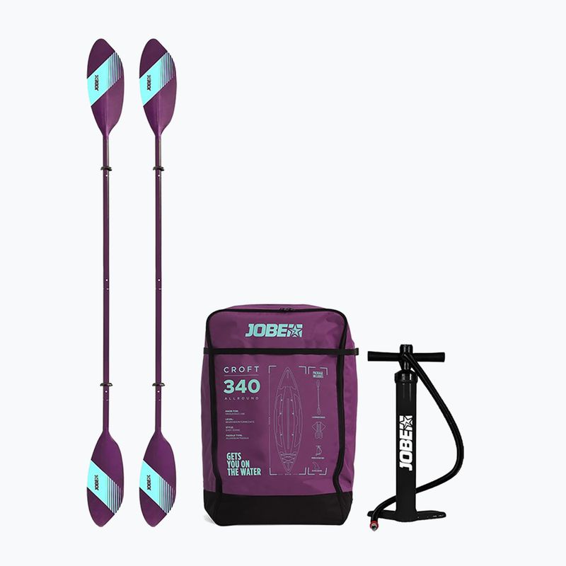 Nafukovací kajak pro 2 osoby JOBE Croft 340 cm sunset purple 12