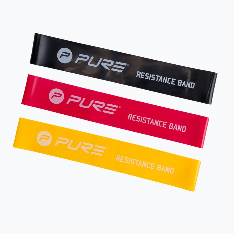 Sada odporových gum Pure2Improve Mini Bands 3 ks. barevná 2155 2