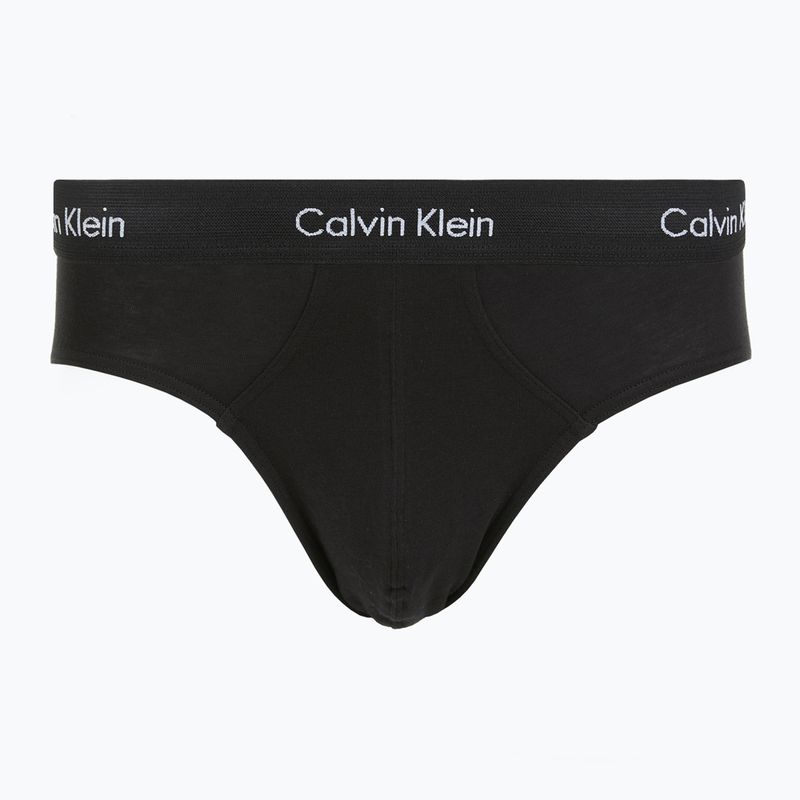 Pánské slipy Calvin Klein 0000U2661G Hip Brief 3 páry black body 2