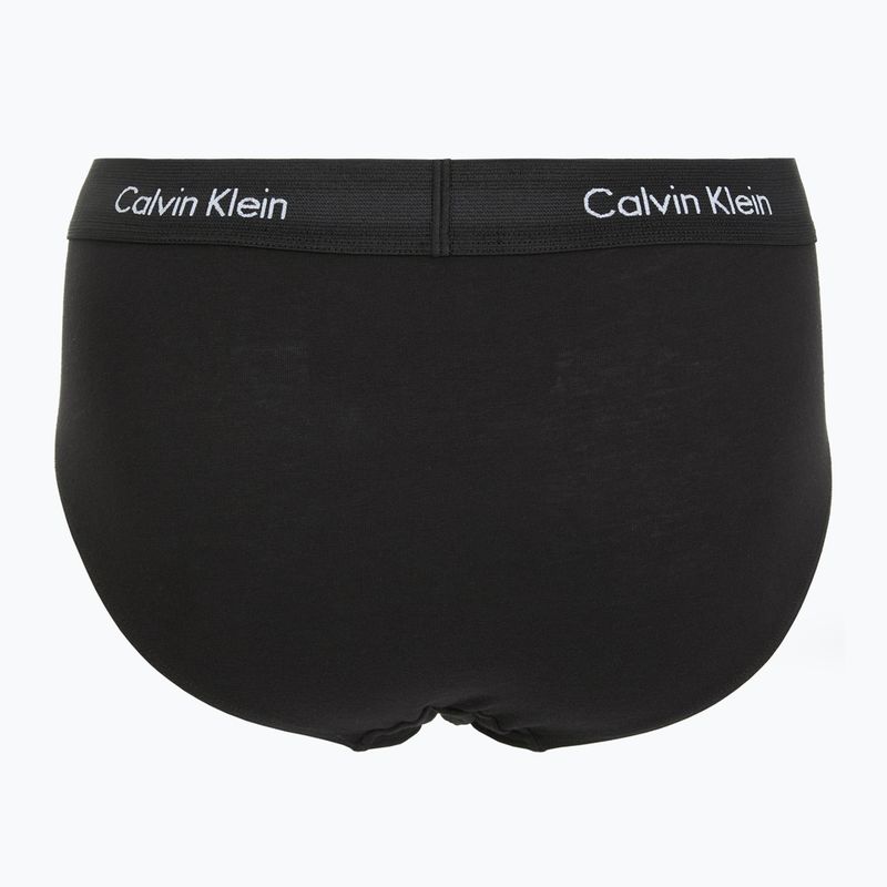 Pánské slipy Calvin Klein 0000U2661G Hip Brief 3 páry black body 3