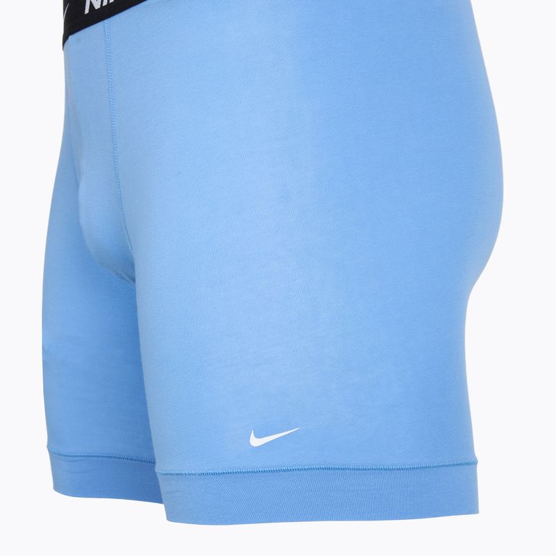 Pánské boxerky Nike Everyday Cotton Stretch 3 pairs swoosh print/grey/university blue 6