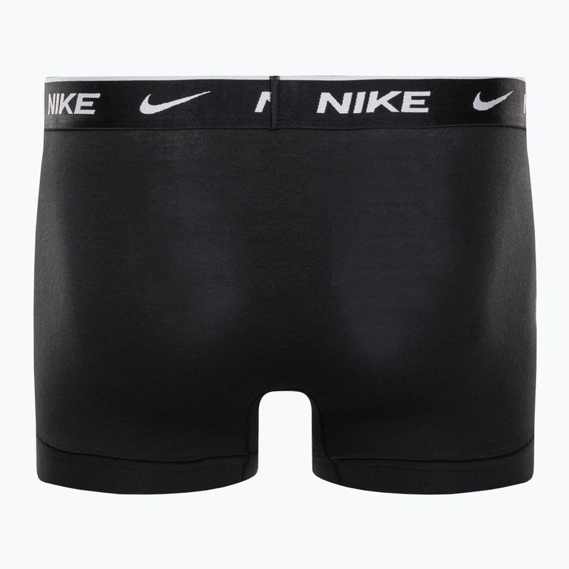 Pánské boxerky Nike Everyday Cotton Stretch Trunk 3Pk UB1 černé 3