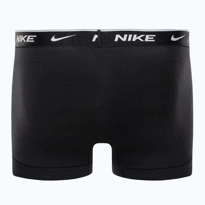 Pánské boxerky Nike Everyday Cotton Stretch Trunk 2Pk IEV černé 2