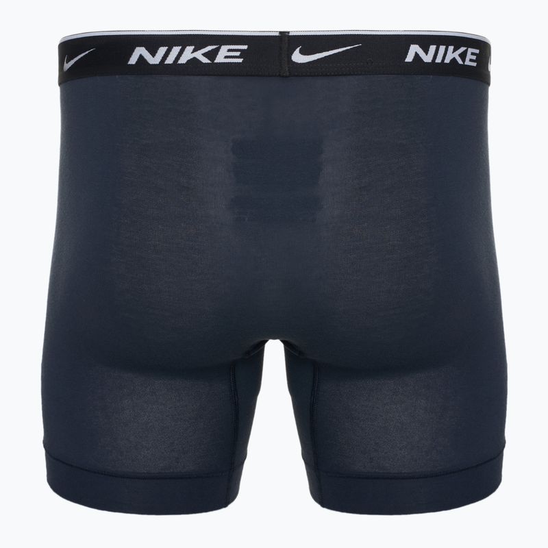 Pánské boxerky  Nike Everyday Cotton Stretch 3 páry obsidian/game royal/black 5