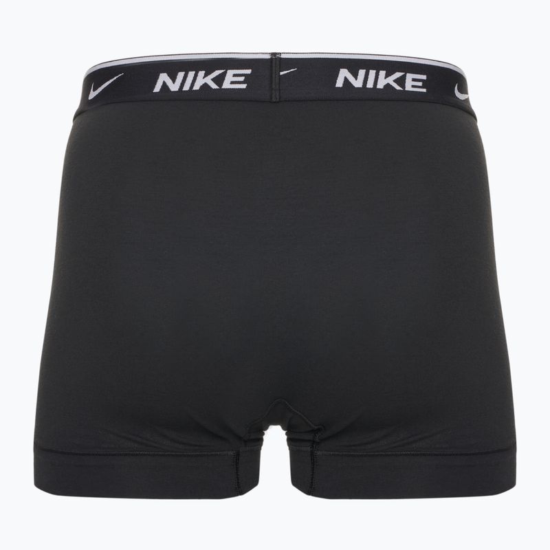 Pánské boxerky  Nike Everyday Cotton Stretch Trunk 3 páry white/grey heather/black 5