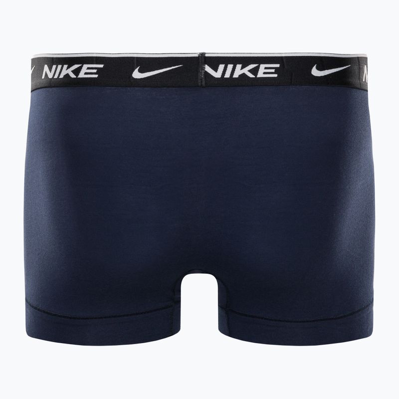 Pánské boxerky Nike Everyday Cotton Stretch Trunk 2Pk IEV obsidian/game royal 6