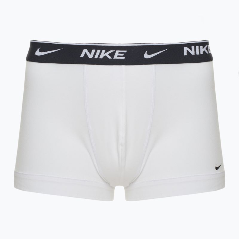 Pánské boxerky  Nike Everyday Cotton Stretch Trunk 3 páry white 2