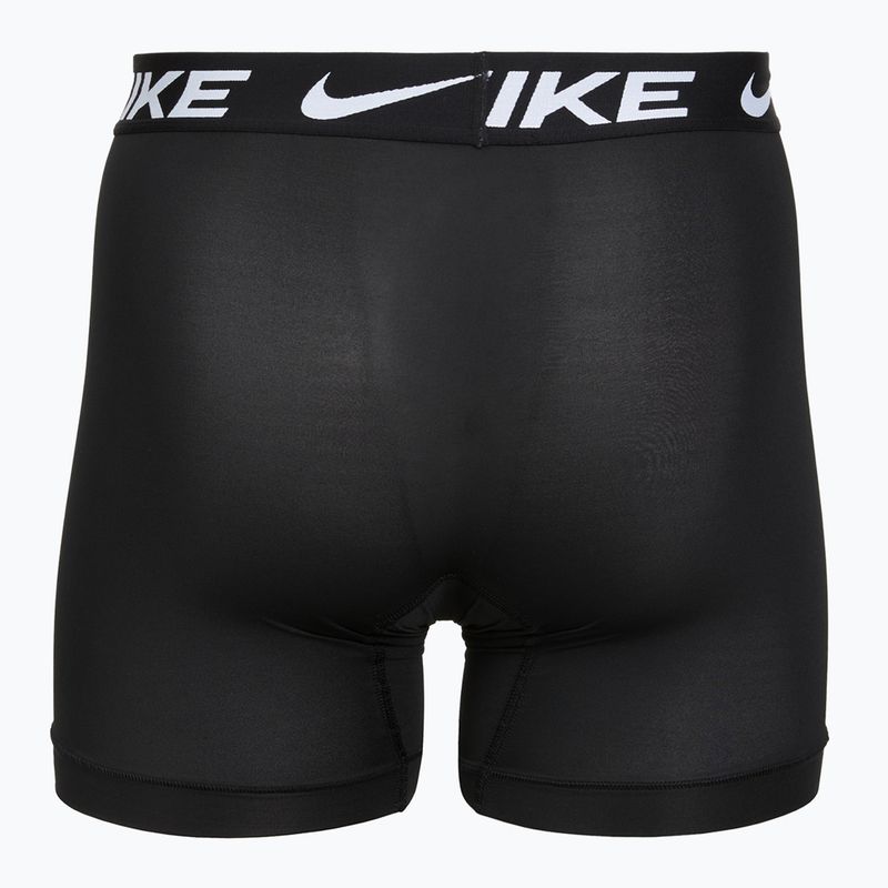 Pánské boxerky Nike Boxer Brief Long Black / Black 2