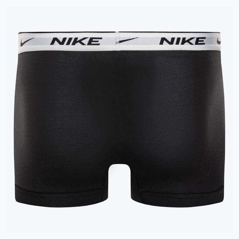 Pánské boxerky Nike Everyday Cotton Stretch Trunk 3Pk UB1 black/white wb 2