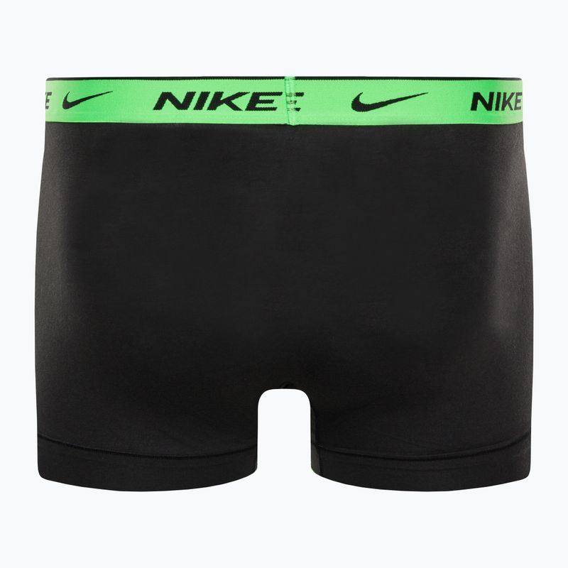 Pánské boxerky Nike Everyday Cotton Stretch Trunk 3Pk BAU geo block print/cool grey/black 9