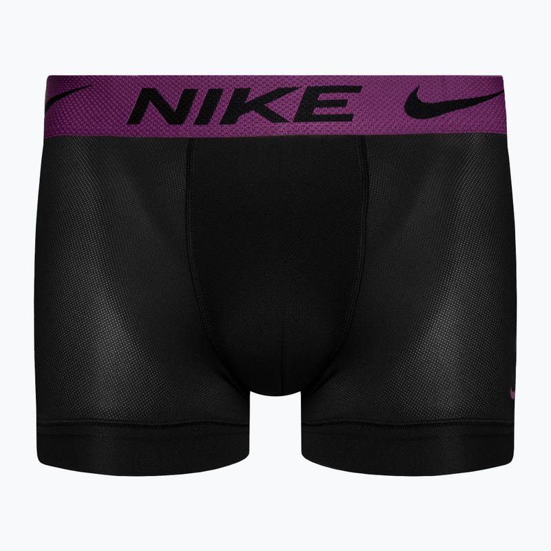 Pánské boxerky Nike Dri-FIT Cotton Trunk 3 páry fuxia/žlutá/tyrkysová 4