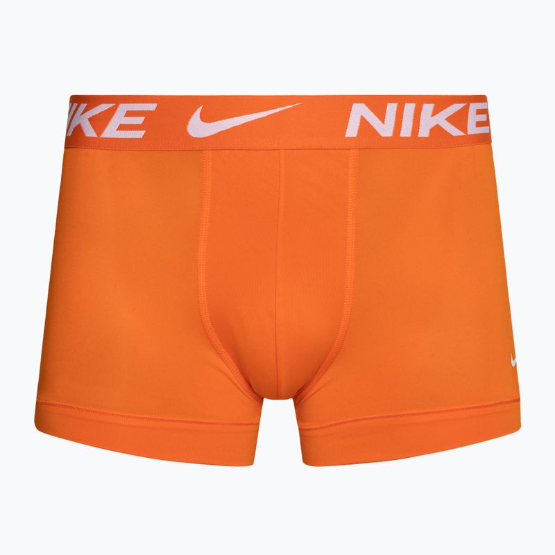 Pánské boxerky Nike Dri-Fit Essential Micro Trunk 3 páry šedá/světlá/oranžová 4